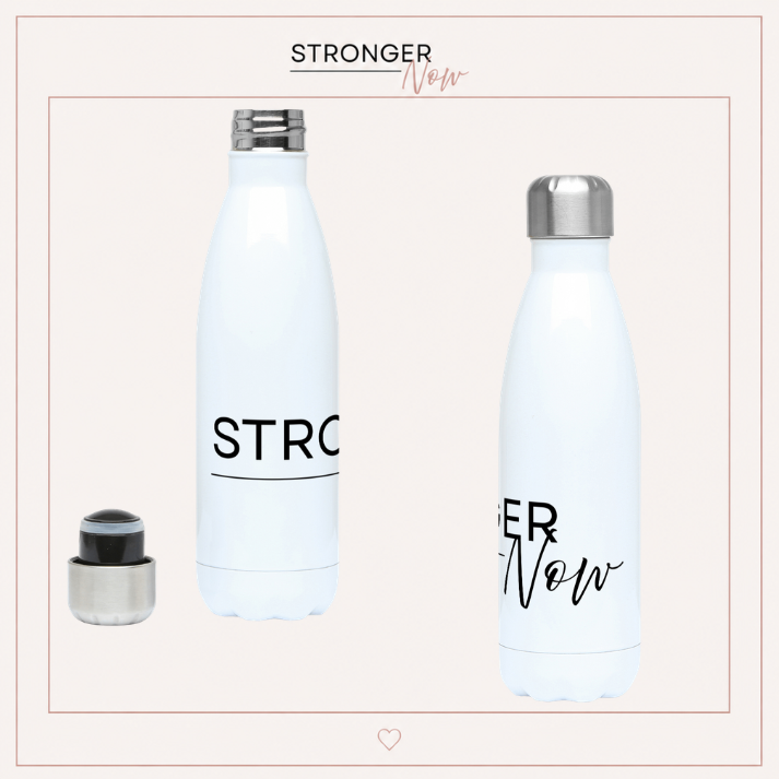 500ml Water Bottle STRONGER NOW